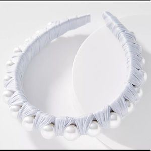 Anthropologie Ingrid Pearl Headband - NWOT
